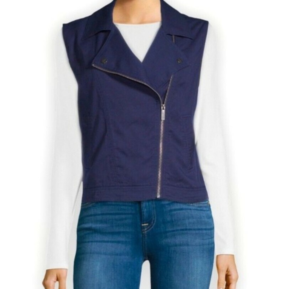 SANCTUARY TENCEL MOTO VEST